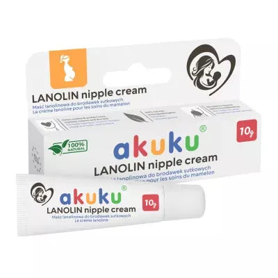 Akuku natūralus spenelių kremas su lanolinu, A0713