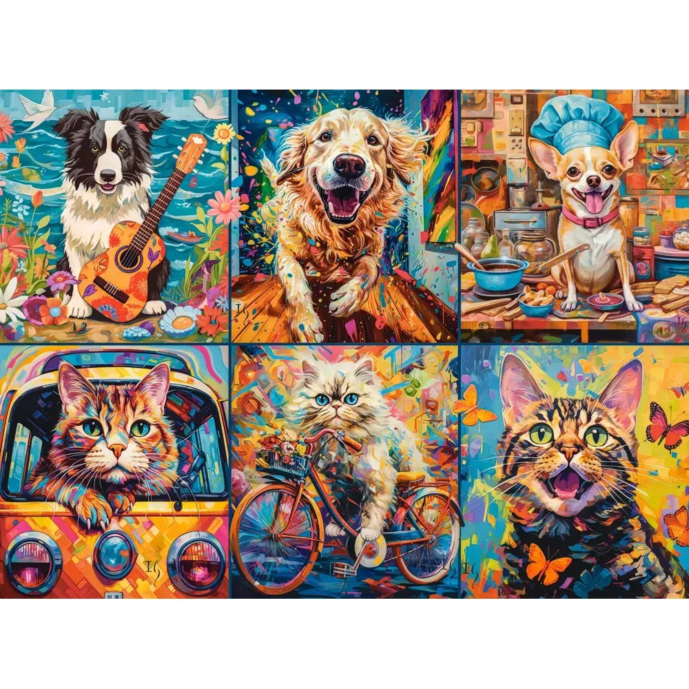 Castorland dėlionė Choose Your Pet 2000 det.