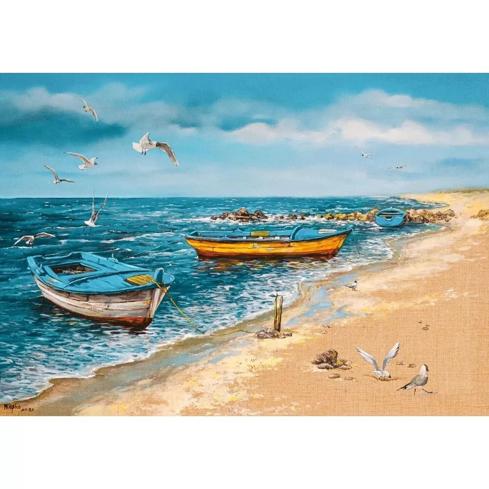 Castorland dėlionė Morning at the Seaside Art Collection 500 det