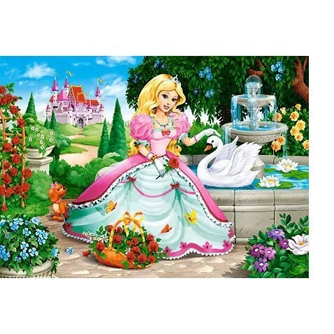 Castorland dėlionė Princess With Swan 60 det.