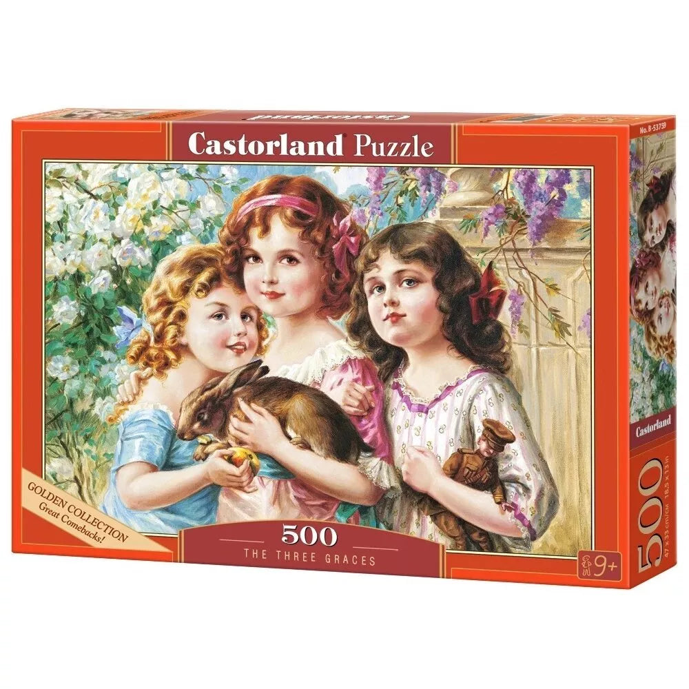Castorland dėlionė The Three Graces 500 det