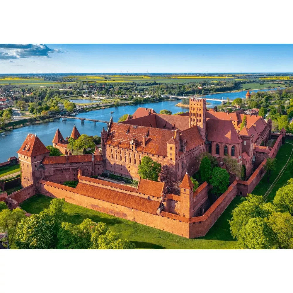 Castorland dėlionė View of The Marlborg Castle, Poland 500 det
