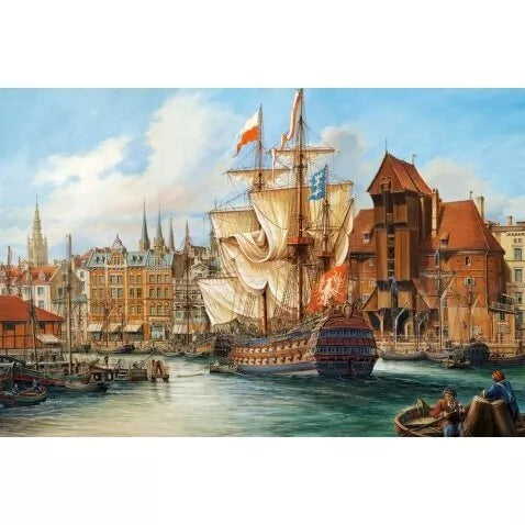 Castorland dėllionė COPY OF THE OLD GDANSK 1000 det.