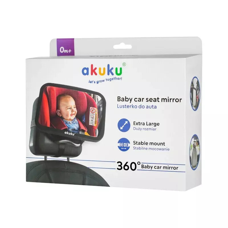 Akuku autokėdutės veidrodis automobiliui, A0646