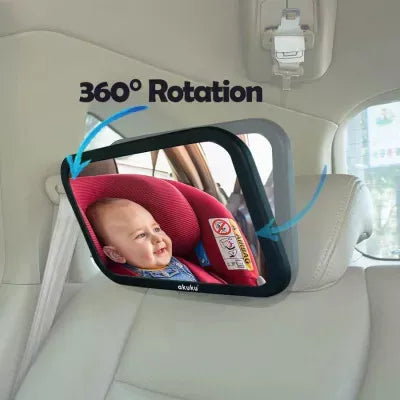 Akuku autokėdutės veidrodis automobiliui, A0646