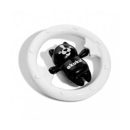 Akuku barškutis Bear, Black/White A0467