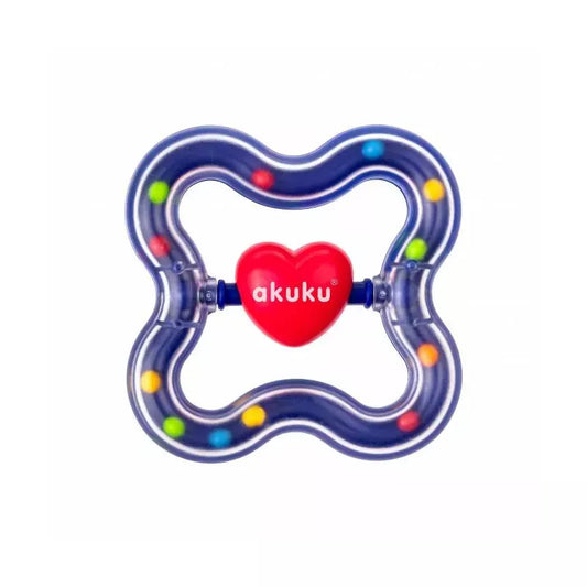Akuku barškutis kramtukas ŠIRDELĖ, A0463