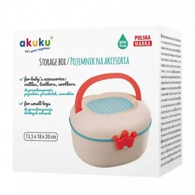 Akuku dėžutė barškučiams, kramtukams ir kitiems smulkiems aksesuarams, A0538