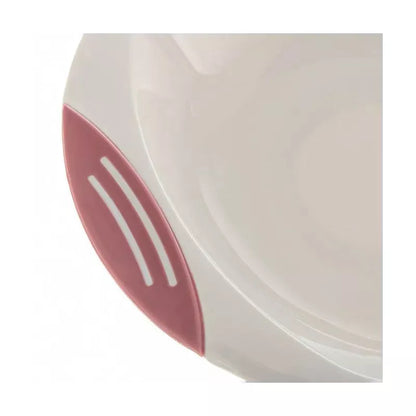 Akuku dubenėlis limpančiu dugnu ir neslystančiais kraštais, beige/pink, A0525