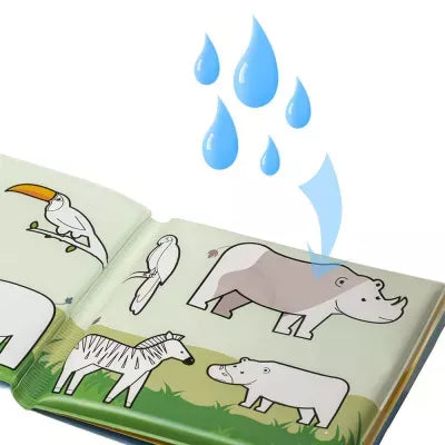 Akuku edukacinė minkšta knygelė 10 psl., MAGIC BOOK, A0657