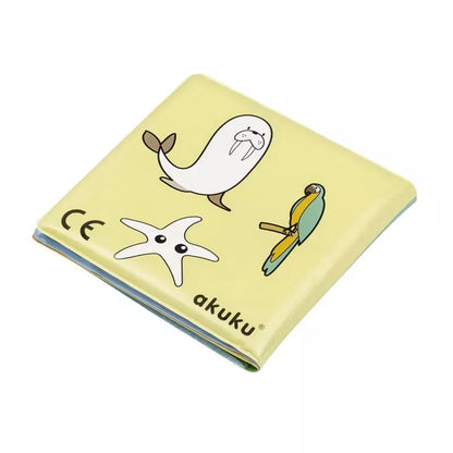 Akuku edukacinė minkšta knygelė 10 psl., MAGIC BOOK, A0657