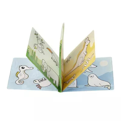 Akuku edukacinė minkšta knygelė 10 psl., MAGIC BOOK, A0657