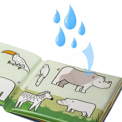 Akuku edukacinė minkšta knygelė 10 psl., MAGIC BOOK, A0657