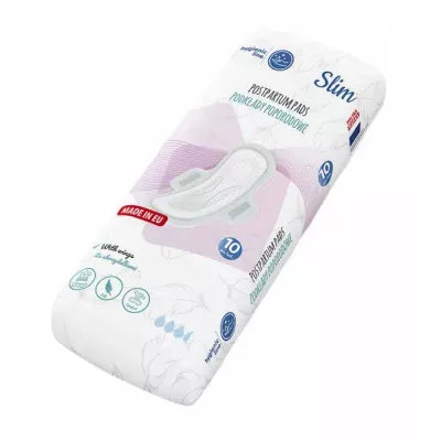 Akuku higieniniai įklotai po gimdymo, 10 vnt. SLIM, A0069