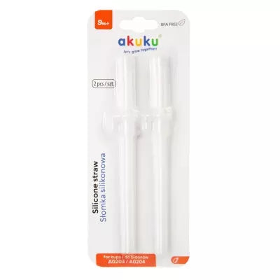 Akuku keičiami šiaudeliai puodeliams A0203/A0204, 2 vnt., A0201