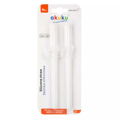 Akuku keičiami šiaudeliai puodeliams A0203/A0204, 2 vnt., A0201