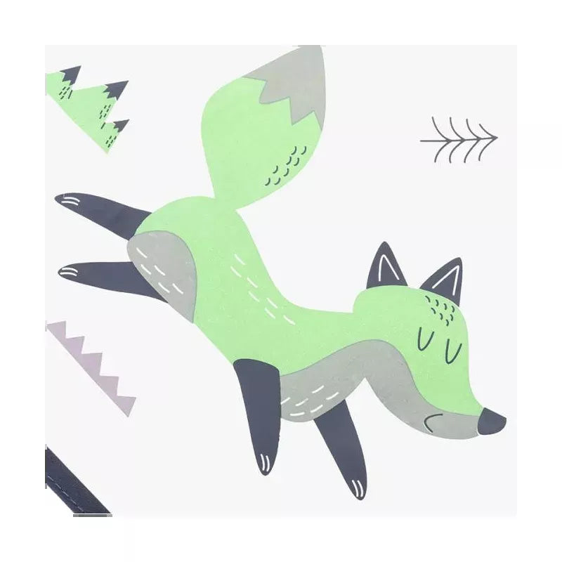 Akuku kūdikio seilinukas su užsegimu ir kišenėle, Fox, A0519      30x30 cm