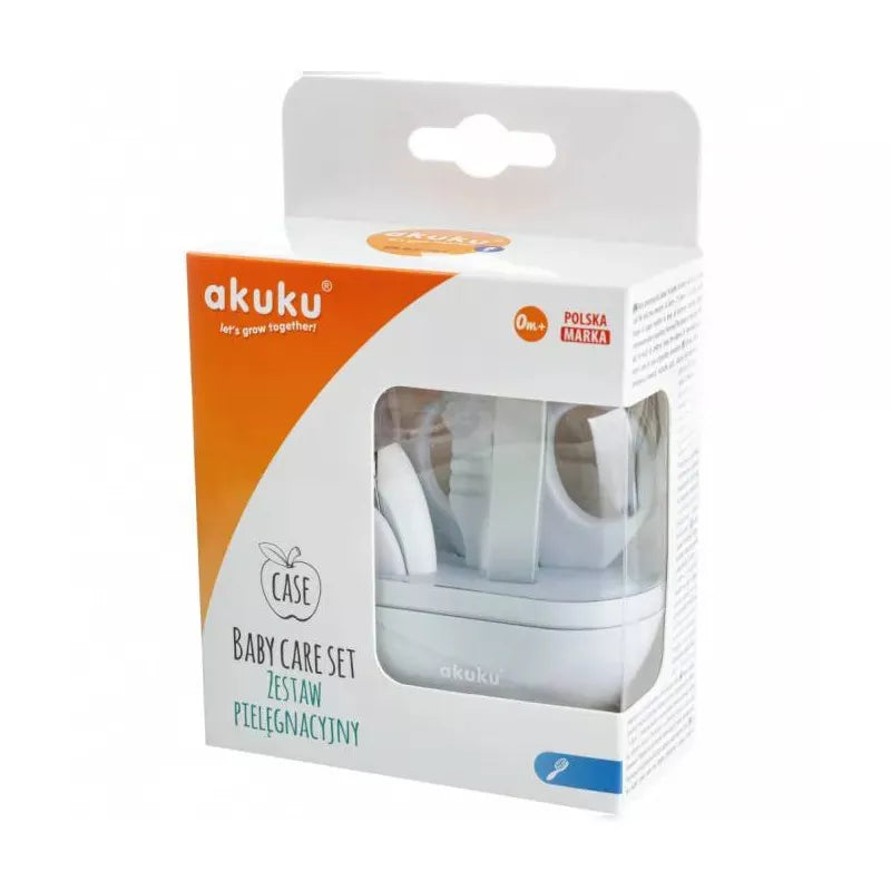 Akuku kūdikių priežiūros rinkinys obuolio dėžutėje, A0473-GREY