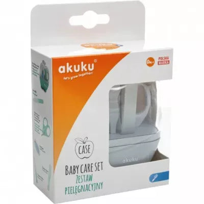 Akuku kūdikių priežiūros rinkinys obuolio dėžutėje, A0473-GREY