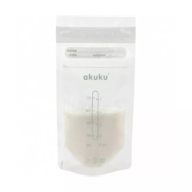 Akuku maišeliai motinos pienui, 30 vnt. 150 ml., A0011