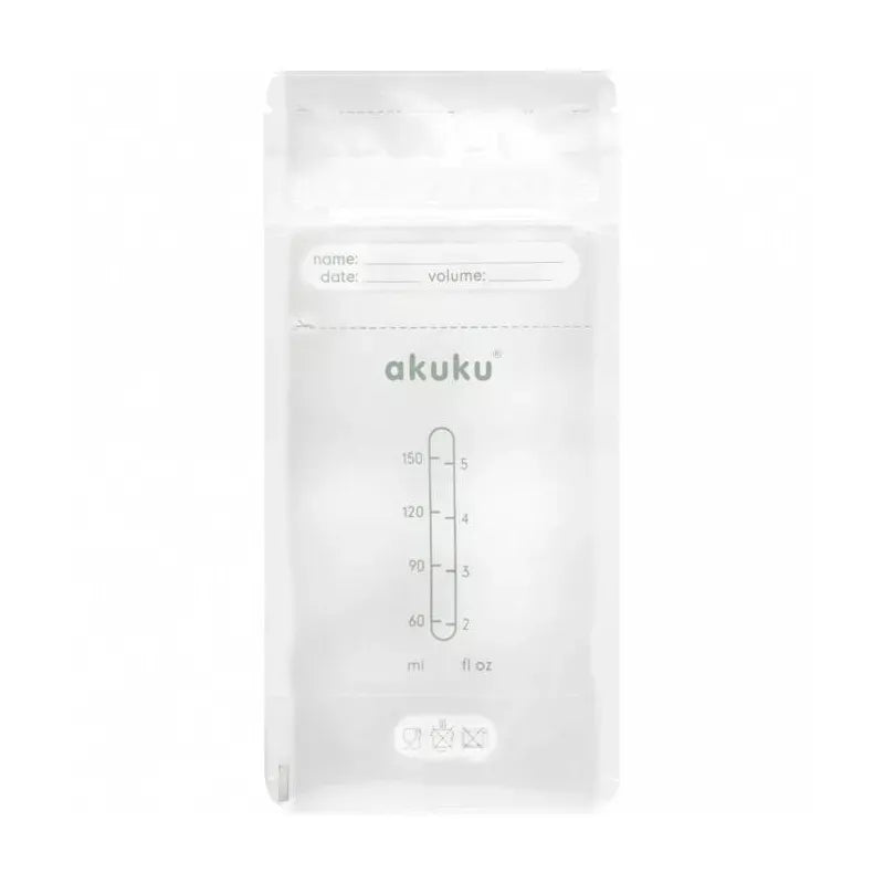 Akuku maišeliai motinos pienui, 30 vnt. 150 ml., A0011