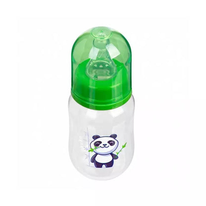 Akuku maitinimo buteliukas 125 ml su silikoniniu žinduku, А0104_Green