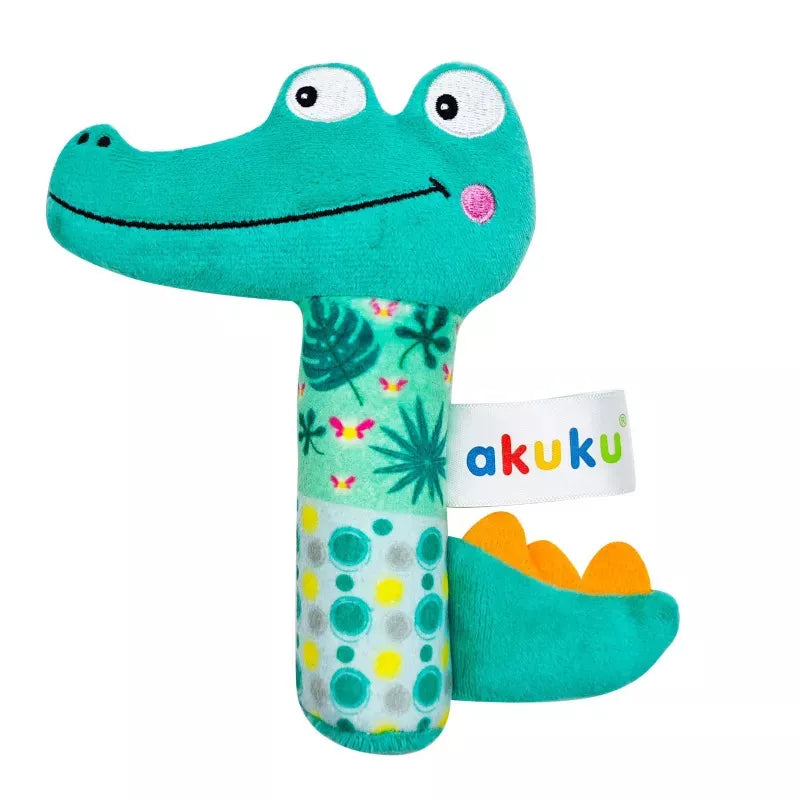Akuku minkštas pliušinis žaislas Crocodile, A0644
