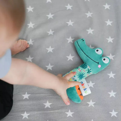 Akuku minkštas pliušinis žaislas Crocodile, A0644