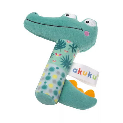 Akuku minkštas pliušinis žaislas Crocodile, A0644