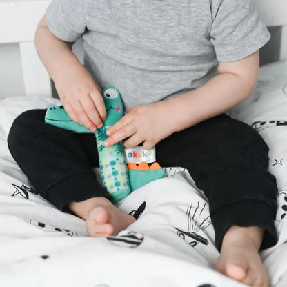 Akuku minkštas pliušinis žaislas Crocodile, A0644