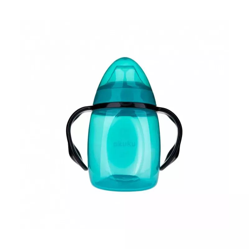 Akuku neišsiliejanti gertuvė, 280 ml su dviem rankenėlėmis, A0366-TURQUOISE