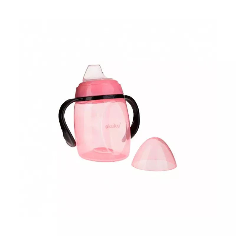 Akuku neišsiliejanti gertuvė, 280 ml su dviem rankenėlėmis, A0429-PINK