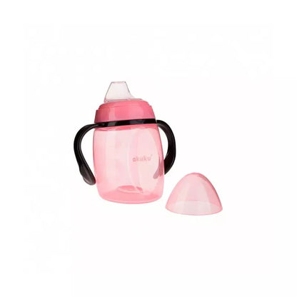 Akuku neišsiliejanti gertuvė, 280 ml su dviem rankenėlėmis, A0429-PINK