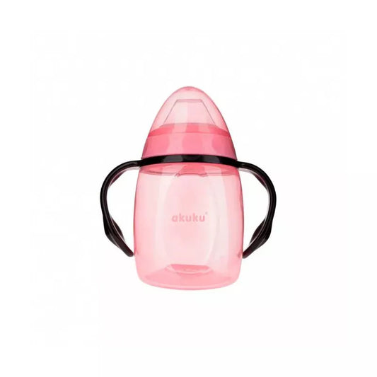 Akuku neišsiliejanti gertuvė, 280 ml su dviem rankenėlėmis, A0429-PINK