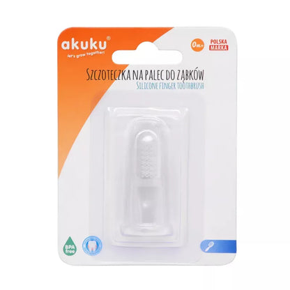 Akuku silikoninis dantų šepetėlis, A0393