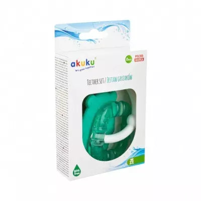 Akuku silikoninis kramtukas BEAR/SQUARE, A0124