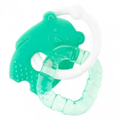 Akuku silikoninis kramtukas BEAR/SQUARE, A0124