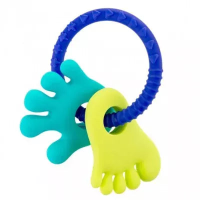 Akuku silikoninis kramtukas FOOT/HANDS, A0127