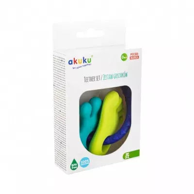 Akuku silikoninis kramtukas FOOT/HANDS, A0127