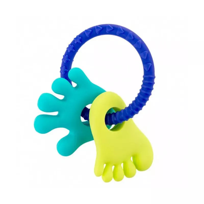 Akuku silikoninis kramtukas FOOT/HANDS, A0127