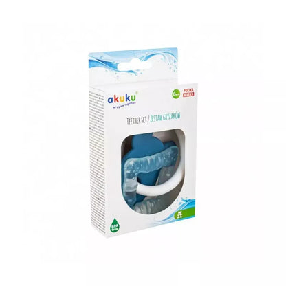 Akuku silikoninis kramtukas MOUSE/SQUARE, A0125