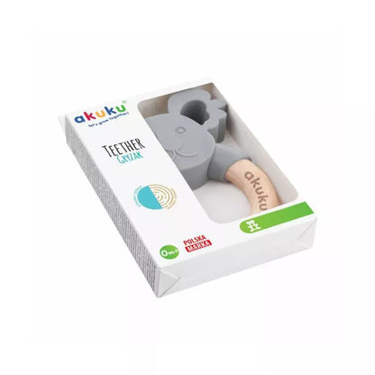 Akuku Silikoninis/medinis kramtukas, KOALA, A0138