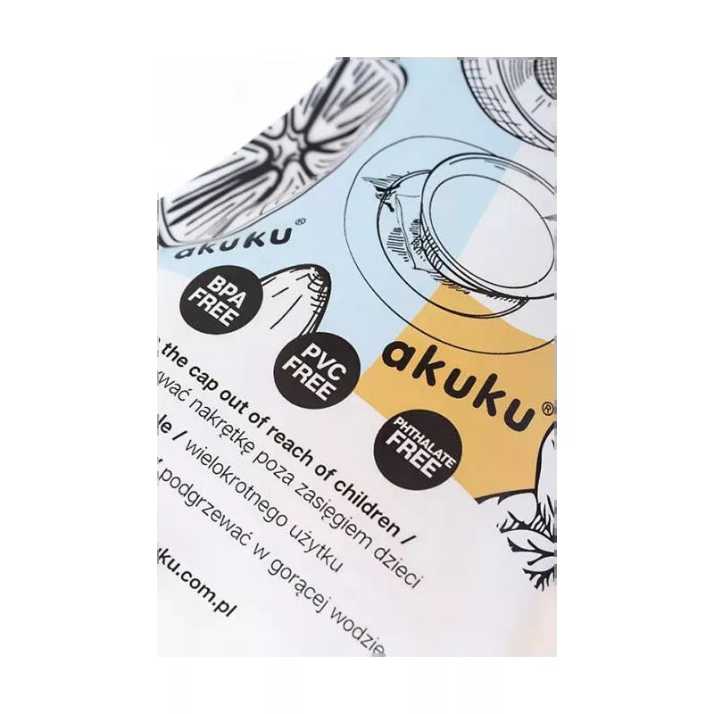 Akuku tyrelių spaudimo maišeliai, 150 ml, 5 pcs, А0056