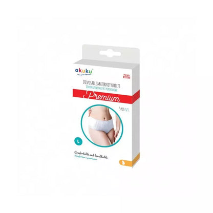 Akuku vienkartinės kelnaitės po gimdymo, Premium, Dydis L, 5 pcs, A0551