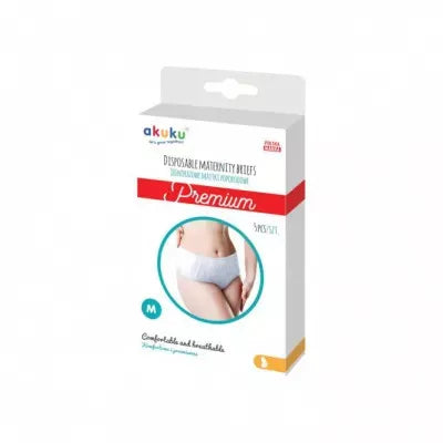 Akuku vienkartinės kelnaitės po gimdymo, Premium, Dydis M, 5 pcs, A0550