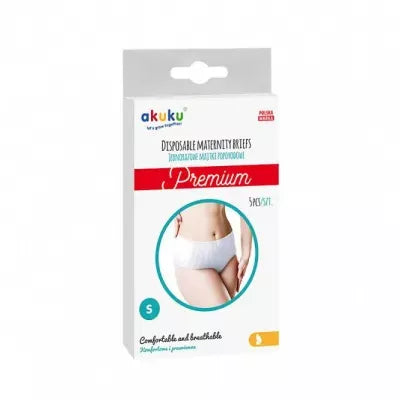 Akuku vienkartinės kelnaitės po gimdymo, Premium, Dydis S, 5 pcs, A0549
