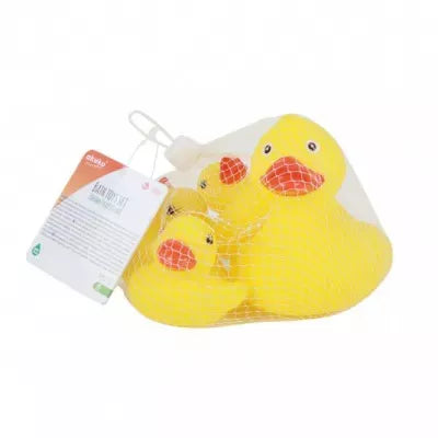 Akuku vonios žaislų rinkinys DUCKS 4 vnt., A0162