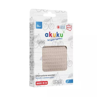 Akuku vyšnių kauliukų pagalvėlė, A0633_beige