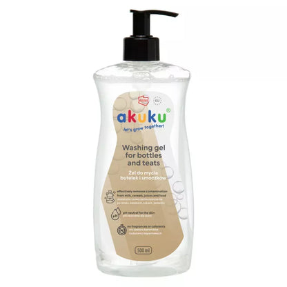 Akuku žindukų ir buteliukų ploviklis 500 ml., A0712