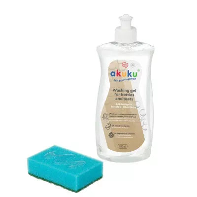 Akuku žindukų ir buteliukų ploviklis 500 ml., A0712